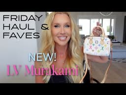 FRIDAY HAUL & FAVORITES | NEW LV Murakami Speedy Nano | Home Decor | Skincare