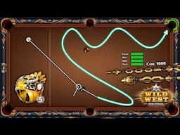 8 Ball Pool - Crazy TrickShots in WILD WEST Winstreak w MAX New ANIMATED CUE 1000 - GamingWithK