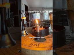 new moon ritual ideas #witchtok #witchcraft #newmoon #practicalmagic