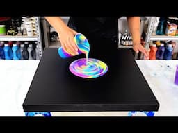 Will it Work? 🤔 Art Experiment with Amsterdam Metallic Colors! - Acrylic Pouring