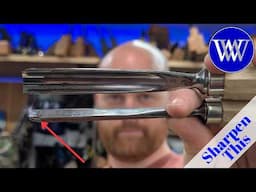 Why Most People Can Not Sharpen A V-Tool
