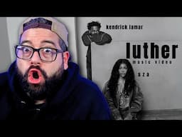 VISUALS ARE CLEAN!! Kendrick Lamar & SZA - luther (REACTION!)