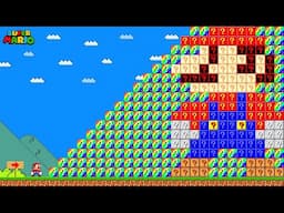 Can Mario Collect More Than 999 Custom Item Blocks in Super Mario Bros.?