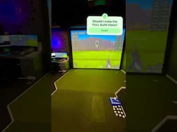 I Turned My Garage into a Dream Golf Simulator!