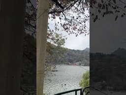 Beautiful Nainital lake ♥️ #nainital #mountains #uttarakhand
