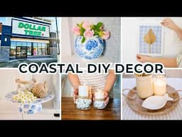 DIY Coastal Decor That Looks Like Nancy Meyers... But It’s from Dollar Tree!