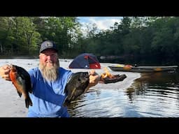 20 mile Float Trip - Remote Camping and Fishing! Catch, Clean, Cook