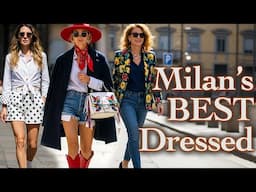 Beautiful Italian Fashion – What Elegant People Wear in Milan. Milan SHOPPING SPREE. Fashion VLOG