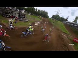 MXGP of Latvia start of MXGP Race 2 FPV
