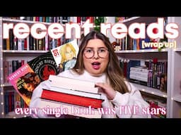 all the books i've read recently and LOVED 💐✨ recent reads wrap up