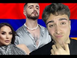 ALEX REACTS TO ANAHIT AND GASOIIA with " WILD " | Eurovision 2025, Armenian national selection