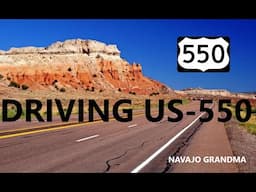 Navajo Grandma "DRIVING US-550 ROAD, NEW MEXICO"