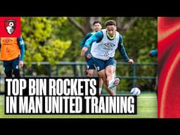 Tidy feet and top finishing as preparations gear up towards Man United | Training