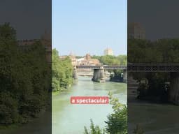 Today’s walk along the Tiber!