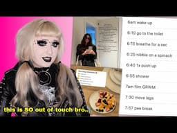 influencer to do lists are INSANE