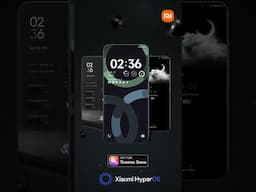 Dark, sleek, and stylish. Embrace the dark side. Sleek dark themes for your Xiaomi HyperOS.