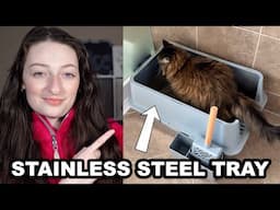 My Cat Deli Reviews a Stainless Steel Litter Box | URPOWER Review