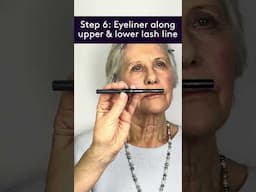 1 minute eye makeup tutorial for older women | Look Fabulous Forever