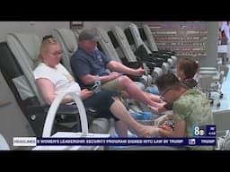 Summerlin nail salon employees say robbery suspects used fire extinguishers to disorient patrons