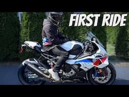 First ride impression on my new 2025  BMW s1000RR