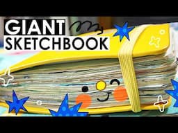 MY BIG CHUNKY SKETCHBOOK TOUR  (3 years of Drawings and Art ideas)