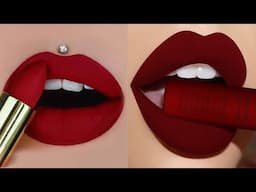 Lipstick Tutorials For 2022 💄 New Amazing Lip Art Ideas