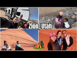 CAMPING IN ZION, UTAH🏜️⛺️