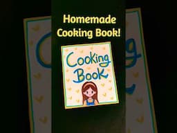DIY Homemade Cooking Book 😲🌈 best out of waste/ easy craft ideas/ paper craft idea #shorts #craft