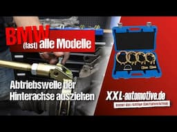 Ihr wollt die Antriebswelle eures BMW wechseln? Mit unserem Werkzeug gelingt das super leicht.