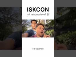 ISKCON mind washing the youth #iskcon  #shorts