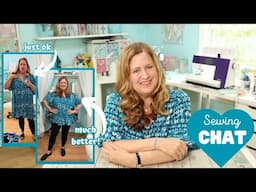 Sewing Chat VLOG Dress made in to Top