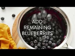 No-Bake Blueberry Tart