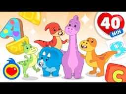 Aprende Jugando Formas, Colores y Números Con Plim Plim 🌈🔢 Canciones Infantiles (40 Min) | Plim Plim