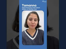 Meet Tamanna: Her Digital Marketing Journey with WsCube Tech!