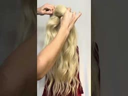 put a BOW on your #prom with this hairstyle! #hair #dance #school #diy #bow #hair #prom #homecoming