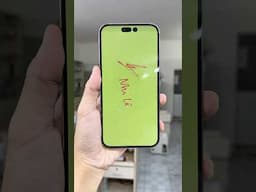 Fix lỗi xanh màn hình iPhone 14 Pro Max😱 #suadienthoai #iphone14promax #xanhman #phatthanhmobile