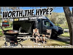 TRAILFIRE SPARK MINI IN ACTION - Is It Worth It? | Deschutes River Camping |Winnebago EKKO Sprinter
