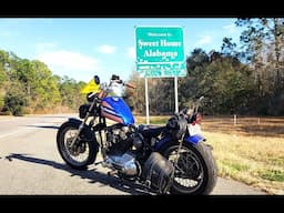 RIDING 1200 Miles On 1976 AMF HARLEY Davidson IRONHEAD Sportster CHOPPER Forgotten Angels Tampa FL