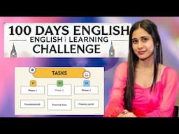 100 days English learning challenge in 2025 #englishfluency #100dayschallenge