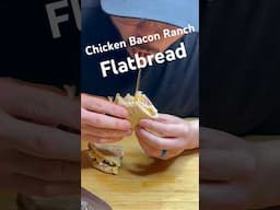 Chicken Bacon Ranch Flatbread using the Restaurant Ranch recipe that I put out the other day.