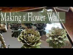 Making a Ceramic Flower Wall ~ The Art of Layering