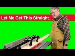 JessEm Clear-Cut Precision Stock Guides on a Shopsmith? (You can probably skip this one)