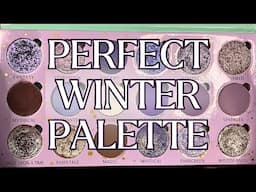 My Custom Winter Palette for Icy Eyeshadow