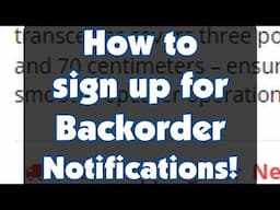 How to sign up for Backorder Notifications for popular Wouxun and Melowave products! | TWRS 201 Clip