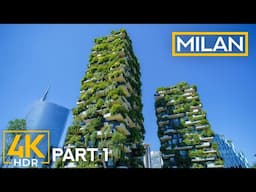 Exploring Milan in 4K HDR - Iconic Sights, Urban Vibes & City Life Tour - Part 1