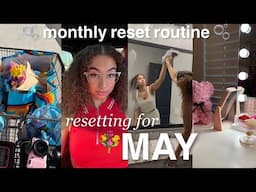 MONTHLY RESET: Car wash, Deep cleaning my Apartment, Grocery Restock | New month, New vibes 🌸