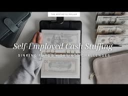 Cash Stuffing | $1,560 | June No. 3 | Self-Employed Income | Savings Challenges