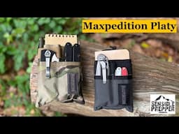 New Maxpedition Platy EDC Pocket Organizer Review