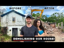 It's Finally Time!!! Demolishing the House on Our Property in Portugal