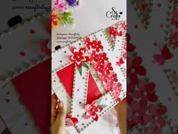 Scrapbook ideas | Paper craft making ideas | handmade cards | S Crafts #shorts #subscribe #india